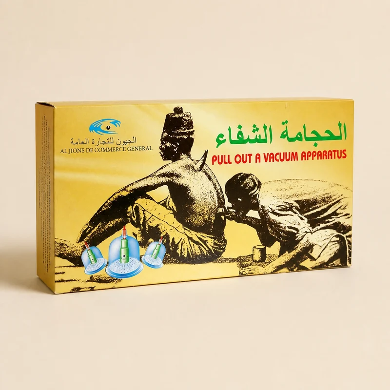 Kit Hijama 6 Pièces Tasse,Ventouse Thérapie Set pour Secs et Humide
