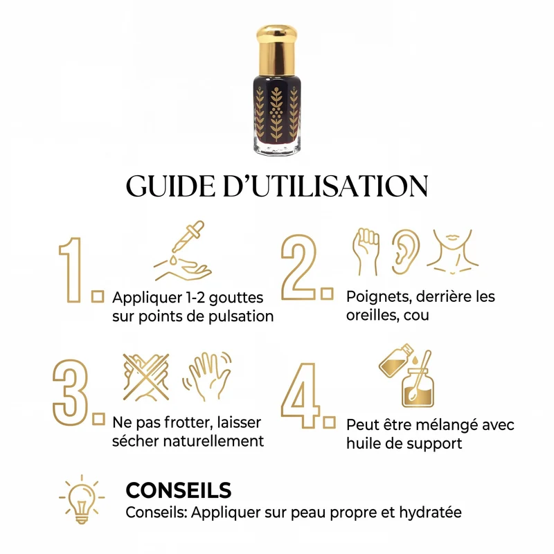 Huile essentielle de Musc Noir Black Musk 6 mL + Applicateur