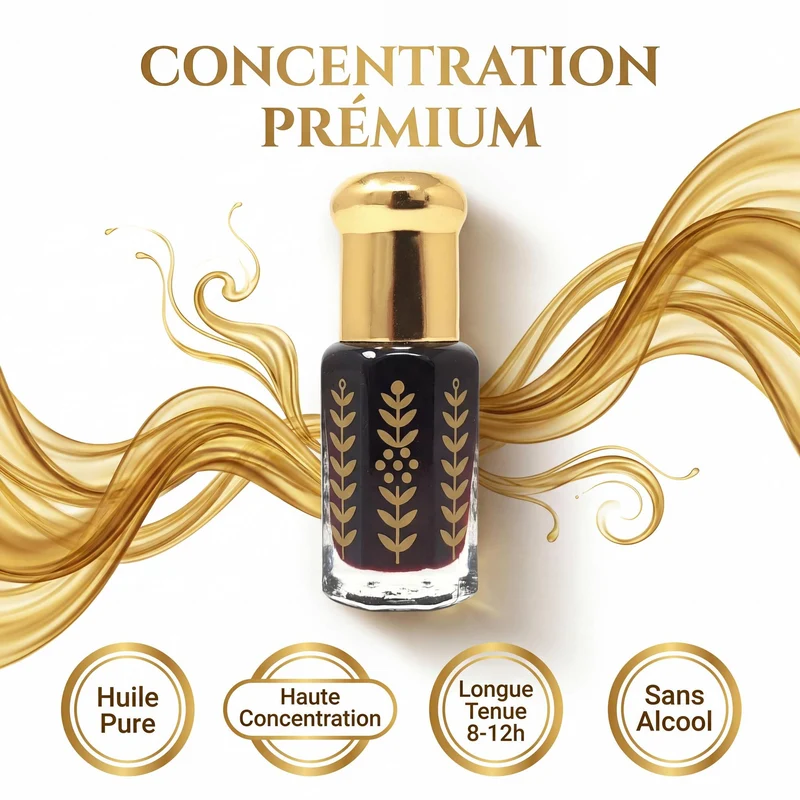 Huile essentielle de Musc Noir Black Musk 3 mL + Applicateur
