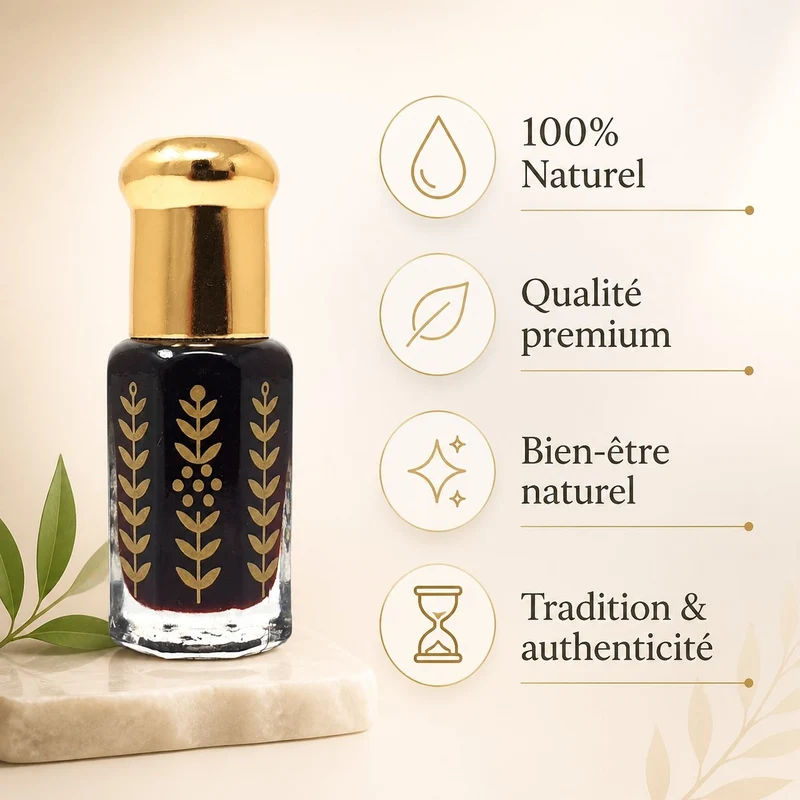 Huile essentielle de Musc Noir Black Musk 3 mL + Applicateur