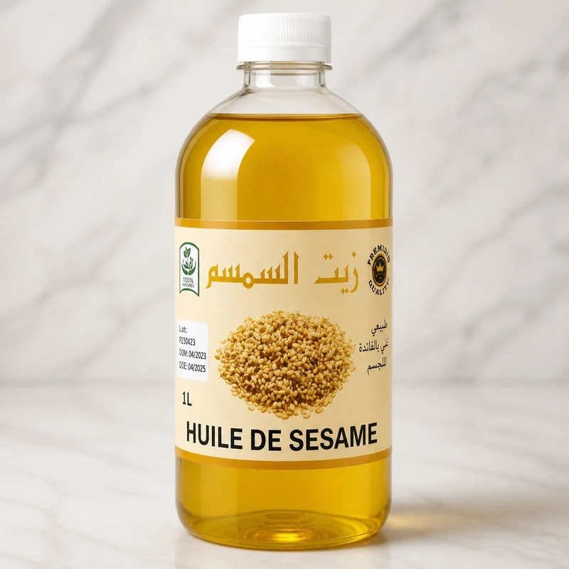 Huile de sésame 100% Naturel - 1L