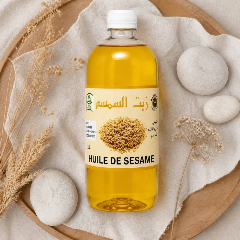 Huile de sésame 100% Naturel - 1L