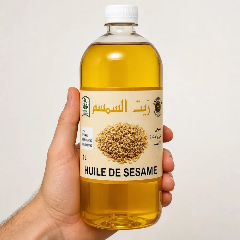 Huile de sésame 100% Naturel - 1L