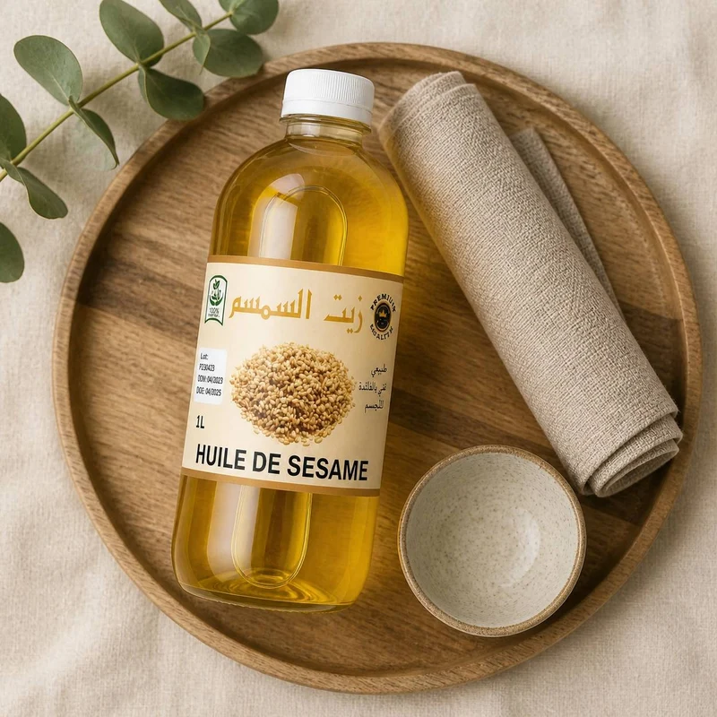 Huile de sésame 100% Naturel - 1L