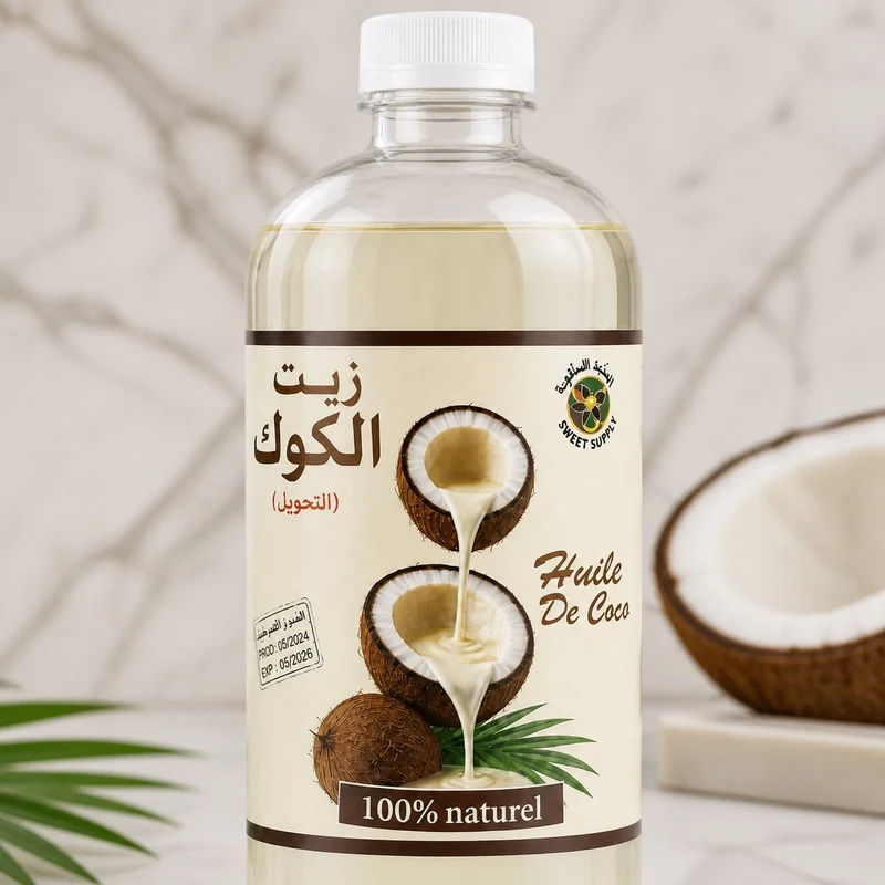 Huile de Coco 100% naturel - 1L
