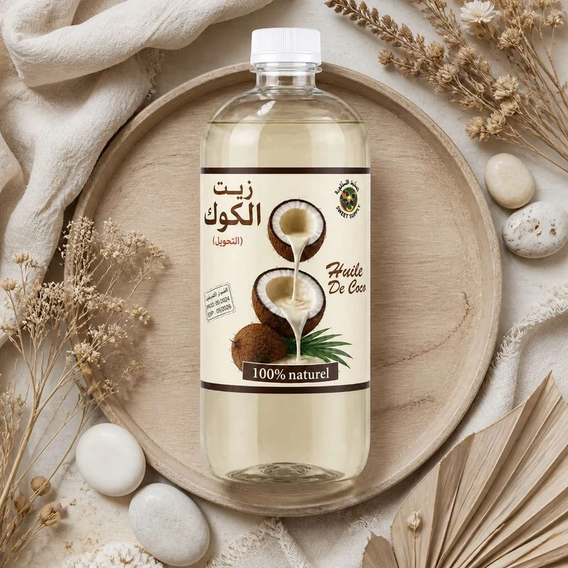 Huile de Coco 100% naturel - 1L