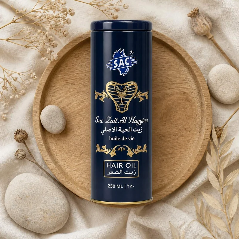 Huile de Serpent Zait Al Hayee 250 ml - Huile Capillaire