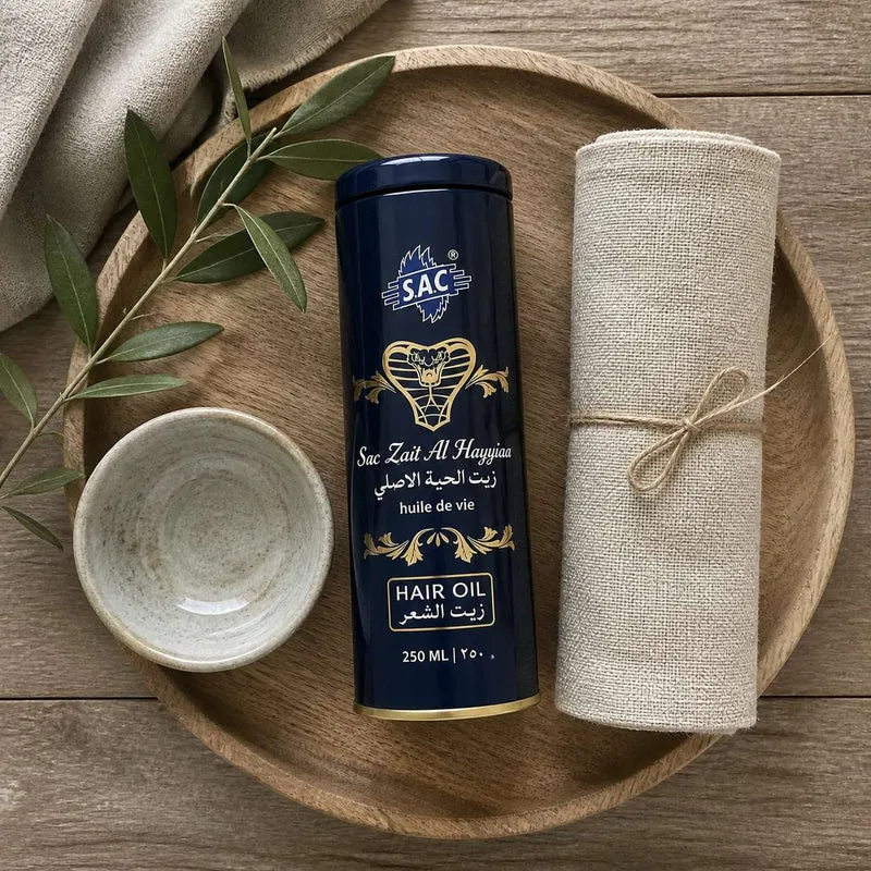 Huile de Serpent Zait Al Hayee 250 ml - Huile Capillaire