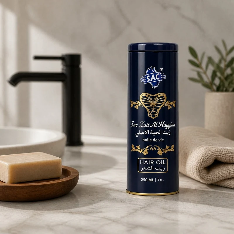 Huile de Serpent Zait Al Hayee 250 ml - Huile Capillaire