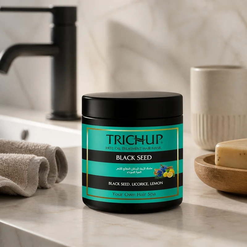 Masque capillaire Nigelle & Citron & Réglisse Trichup - 500mL