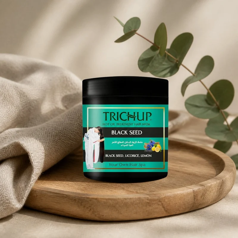 Masque capillaire Nigelle & Citron & Réglisse Trichup - 500mL
