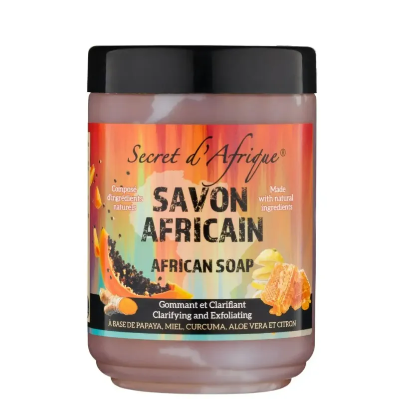 Pâte de Savon Noir Africain - Secret d'Afrique