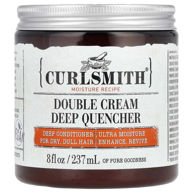 CURLSMITH - Soin nourrissant intense "Double Cream Deep Quencher" 237ml