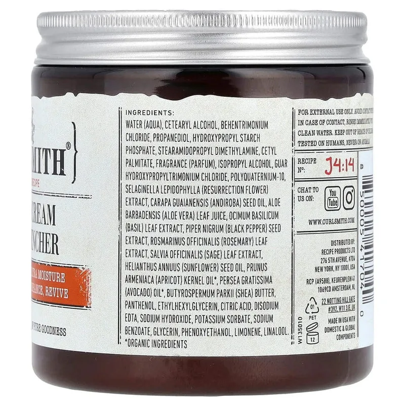 CURLSMITH - Soin nourrissant intense "Double Cream Deep Quencher" 237ml