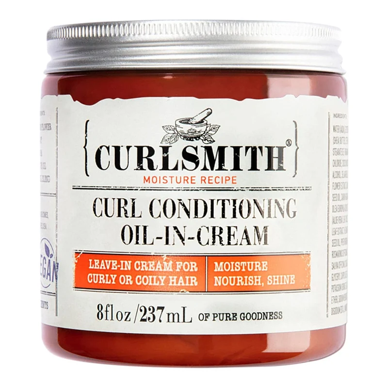 CURLSMITH - Crème-huile revitalisante pour boucles " Leave-in oil-in-cream" 237ml