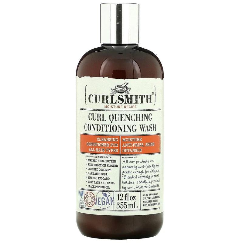 CURLSMITH - Moisture recipe - Shampoing conditionnant "curl quenching" - 355ml