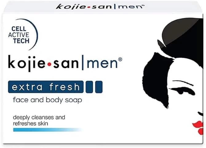 Kojie San - Men - Savon visage et corps "extra fresh" - 135g