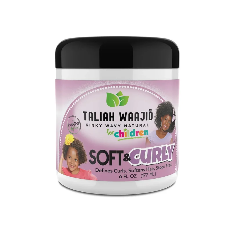 Taliah Waajid - Pour enfant - Crème définissante "soft & curly" - 177ml (nouveau packaging)