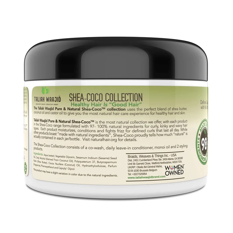 Taliah Waajid - Shea Coco - Crème coiffante "curly soufflé" - 237ml