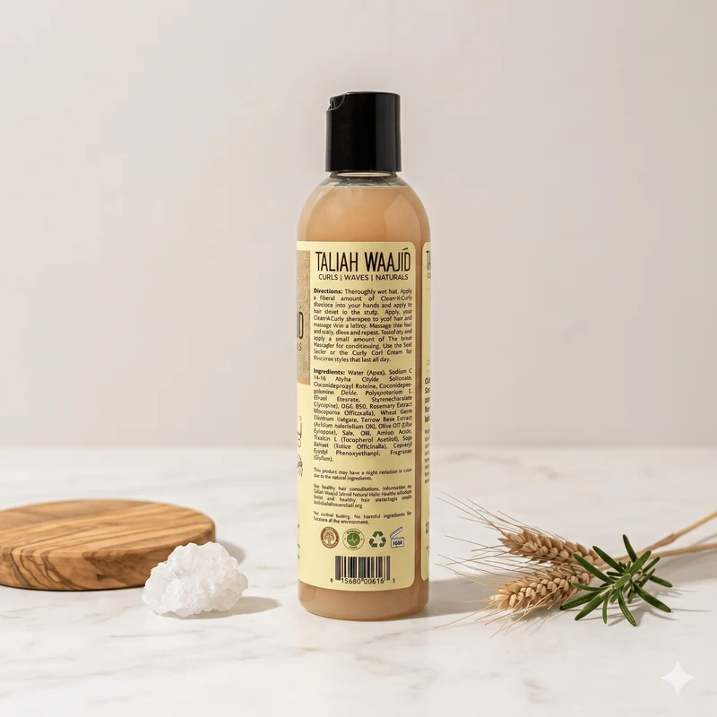 Taliah Waajid - Shampoing hydratant "clean-n-curly" - 237ml