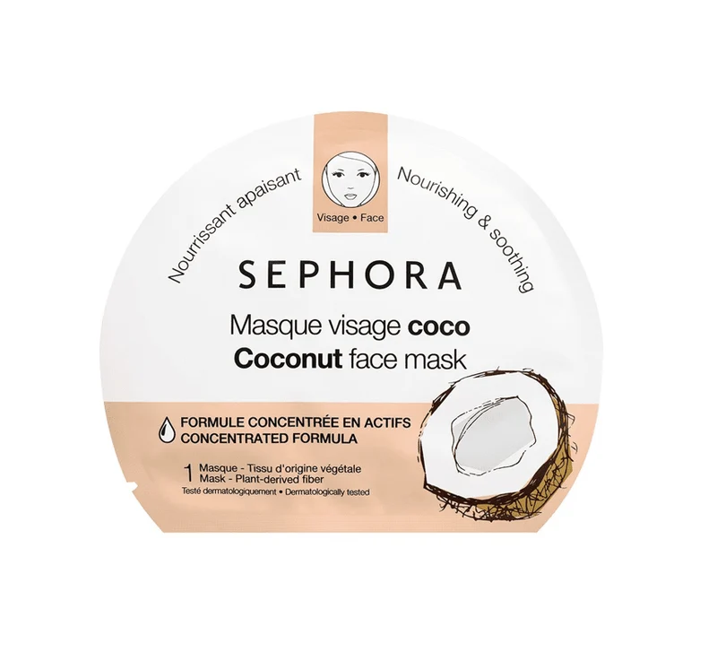Sephora - Masque visage en tissu "coco" - 22g