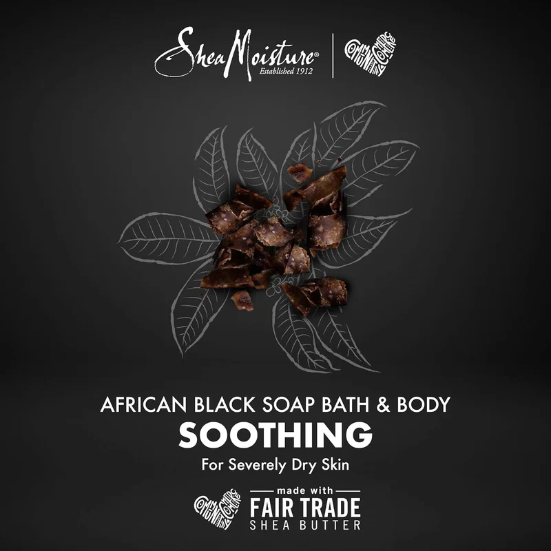 Shea Moisture - African Black Soap - "Anti-blemish" Savon noir - 99g
