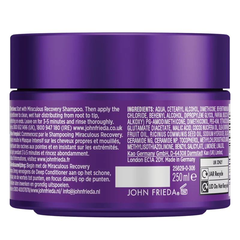 John Frieda - Frizz ease - Masque "intensif" - 150ml