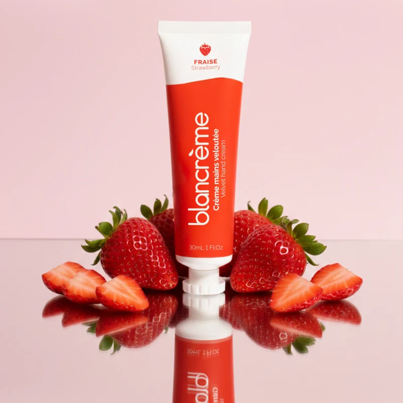 Crème mains veloutée - Fraise