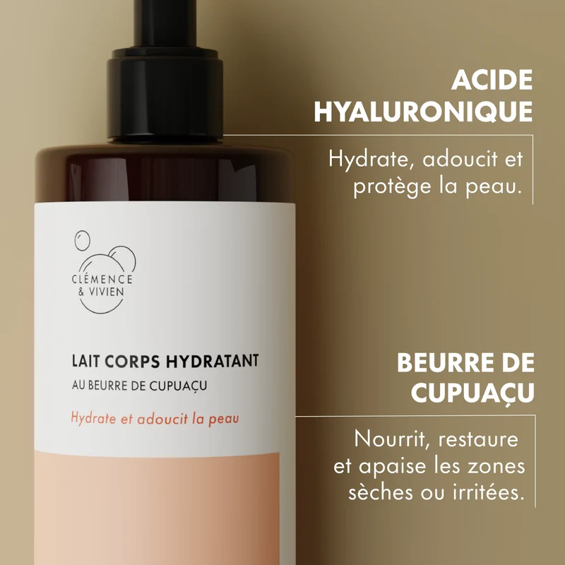 Lait corps hydratant