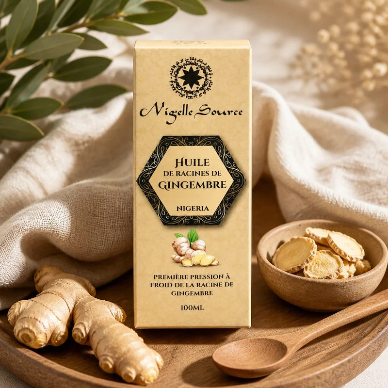 Huile de Racines de Gingembre du Nigéria - 100mL