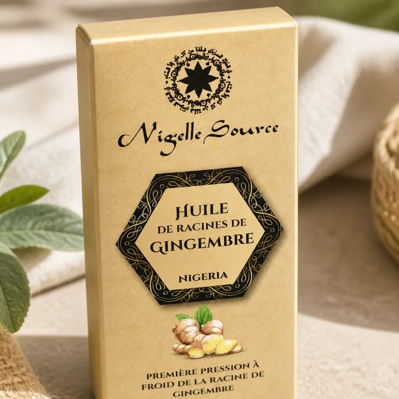 Huile de Racines de Gingembre du Nigéria - 100mL