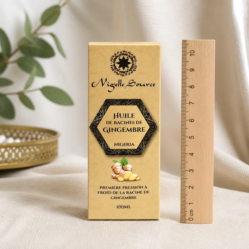Huile de Racines de Gingembre du Nigéria - 100mL