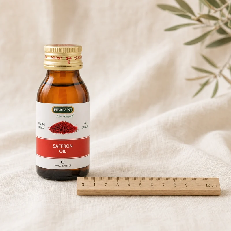 Huile de Safran Hemani 30 ml - Huile de soin