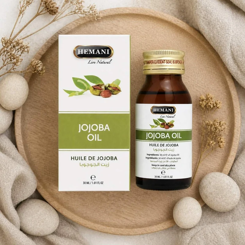 Huile de Jojoba Hemani Naturel - 30mL