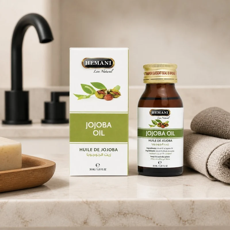 Huile de Jojoba Hemani Naturel - 30mL
