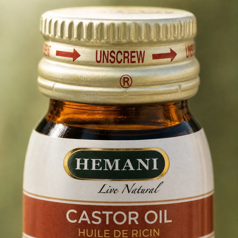 Huile de Ricin 30mL Naturelle - Hemani