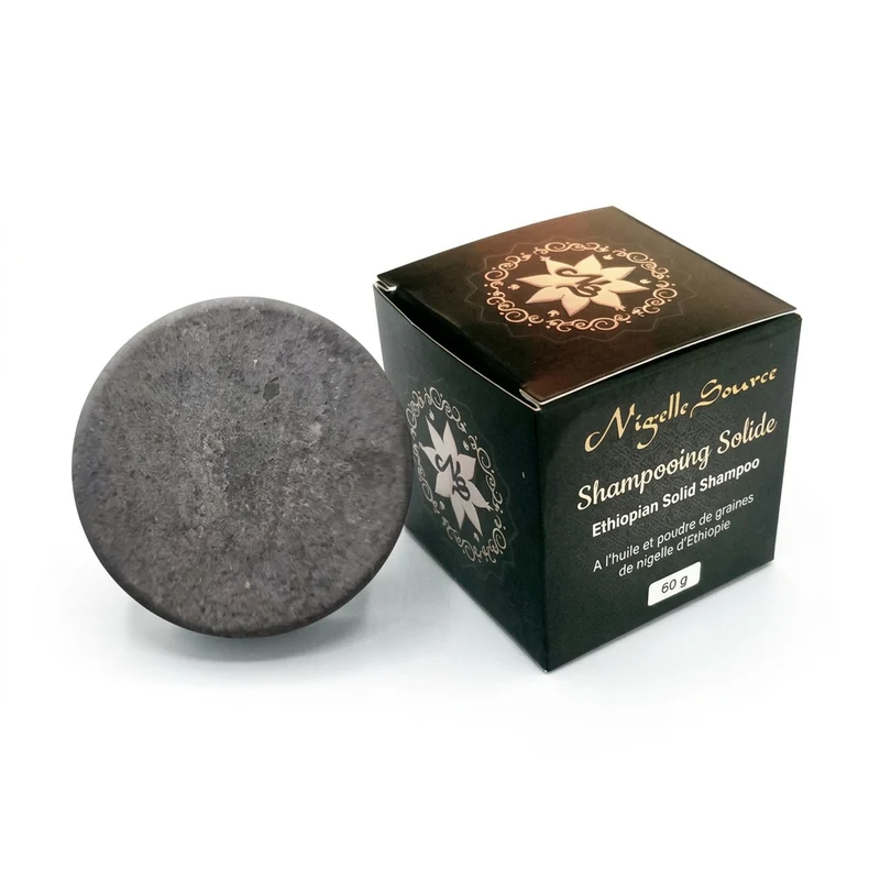 Shampoing Solide à l'Huile de Nigelle d'Éthiopie 60 g