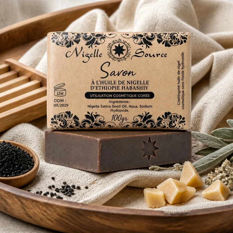 Savon à l'huile de nigelle d’Éthiopie 100 g