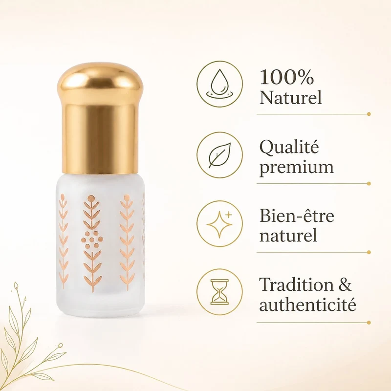 Musc Tahara Blanc Surrati 3 mL - Musc Blanc Parfumé