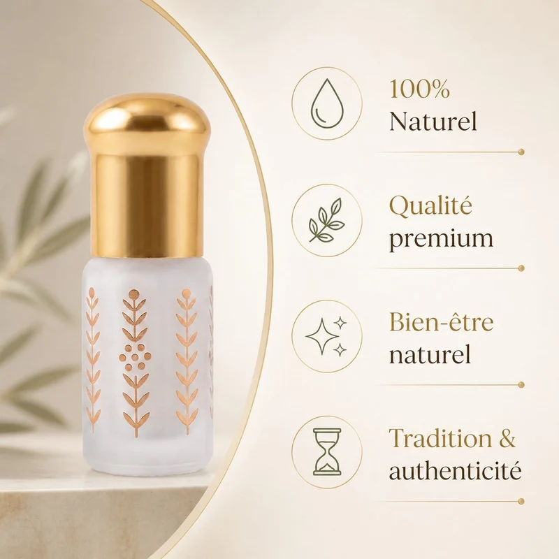 Musc Tahara Barbe à Papa 3 mL - Musc Blanc Parfumé