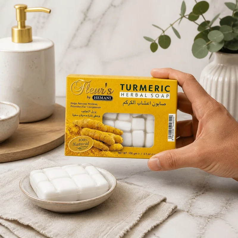 Savon au Curcuma Hemani - 100g