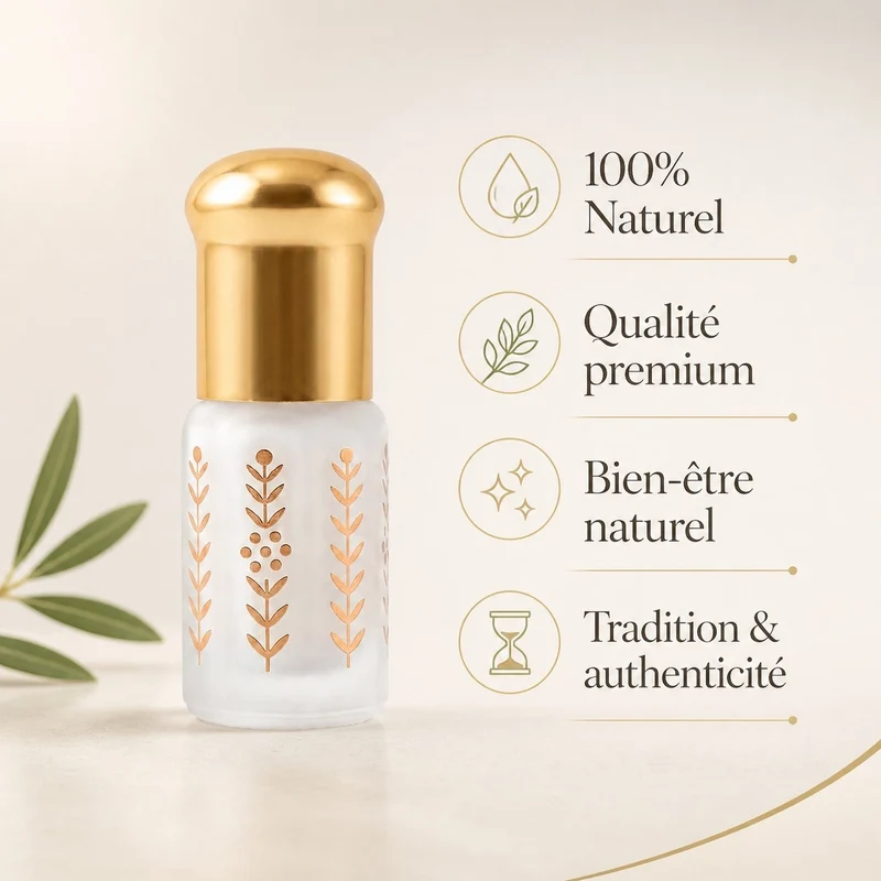 Musc Tahara Coco 3 mL - Musc Blanc Parfumé