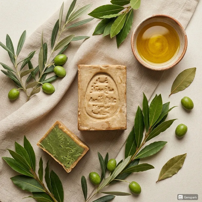 Savon d’Alep traditionnel huile d’olive & laurier 185 g – Savon végétal solide