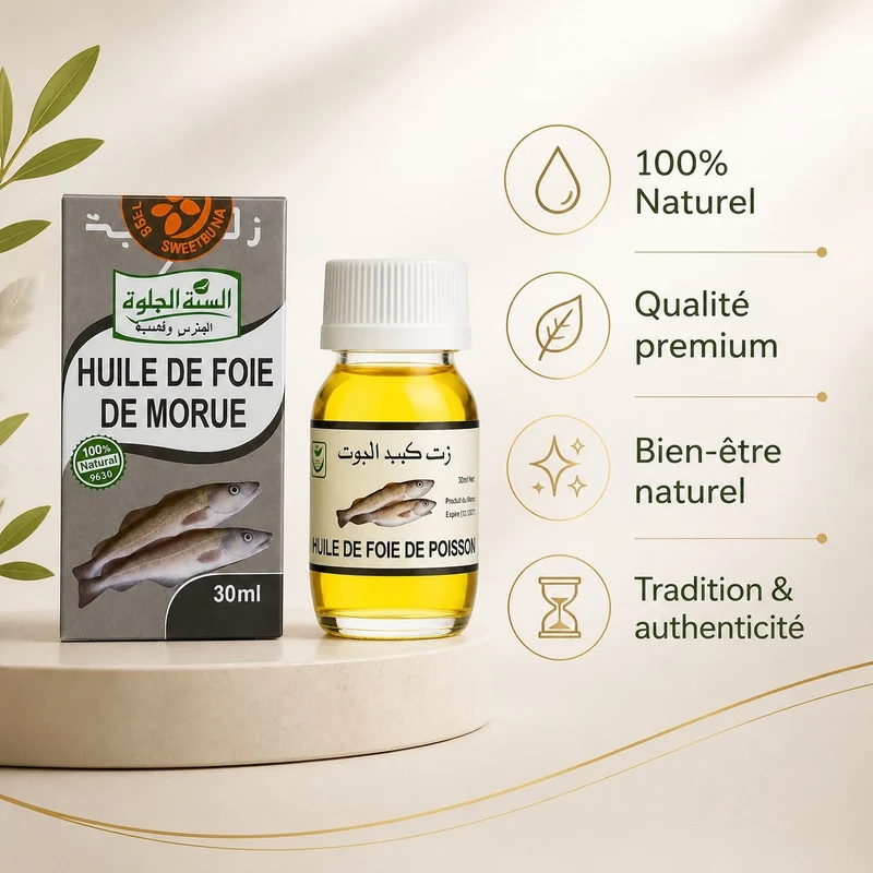 Huile de Foie de Morue 30mL
