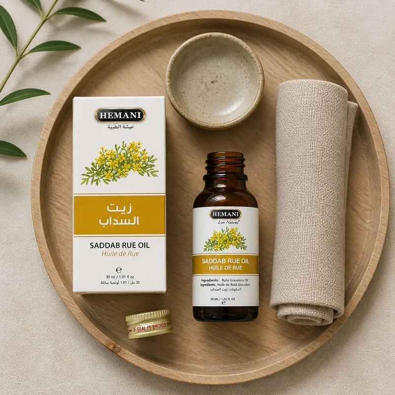 Huile de Figel 30ml ( Huile De Ruta Graveolens- Huile de rue- huile de souzab)