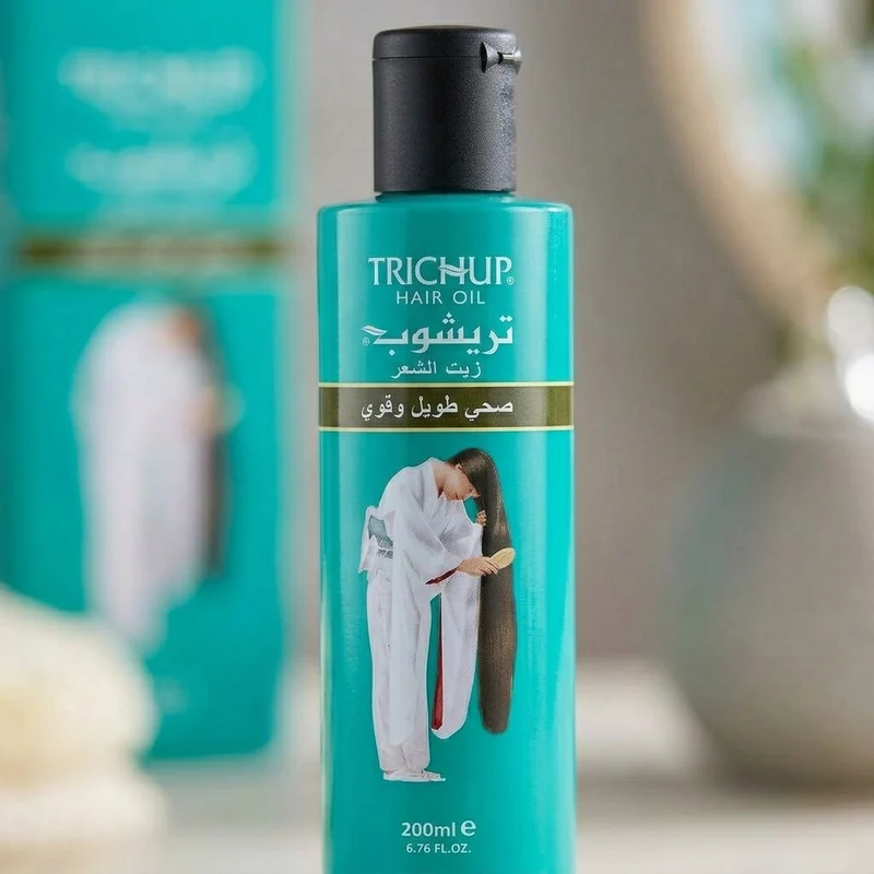 Huile Cheveux Trichup 200 ml – Soin indien pour routine pousse & volume – extraits de plantes