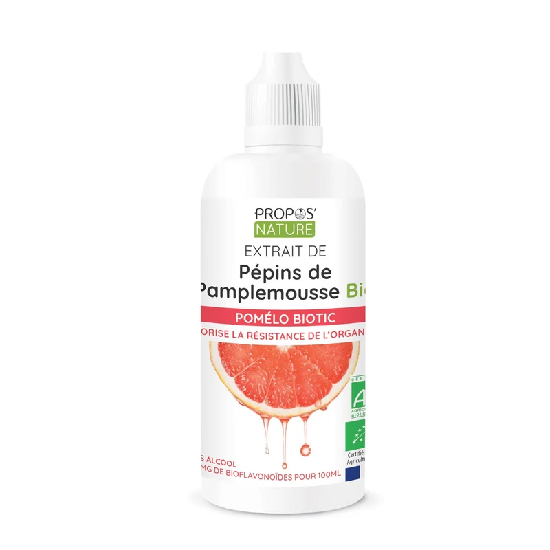 Pomelo - Extrait de pépins de pamplemousse Bio