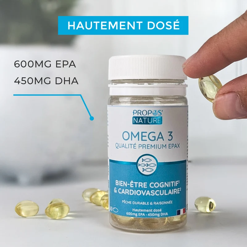 Omega 3 - Qualité Premium EPAX