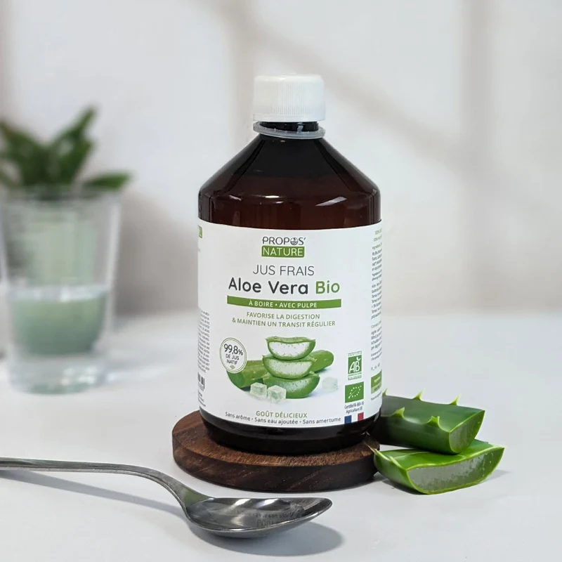 Jus d'Aloe vera à boire Bio