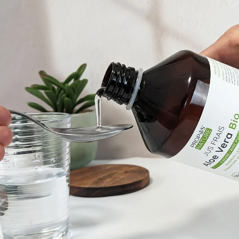 Jus d'Aloe vera à boire Bio